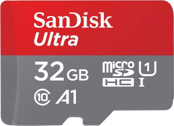 Карта пам`яті MicroSDXC 32GB UHS-I Class 10 SanDisk Ultra R100/W10MB/s (SDSQUNR-032G-GN3MN)