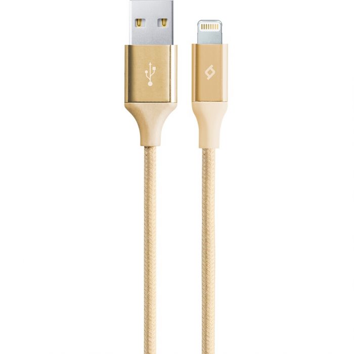 Кабель Ttec (2DK16A) USB - Lightning, AlumiCable, 1.2м, Gold