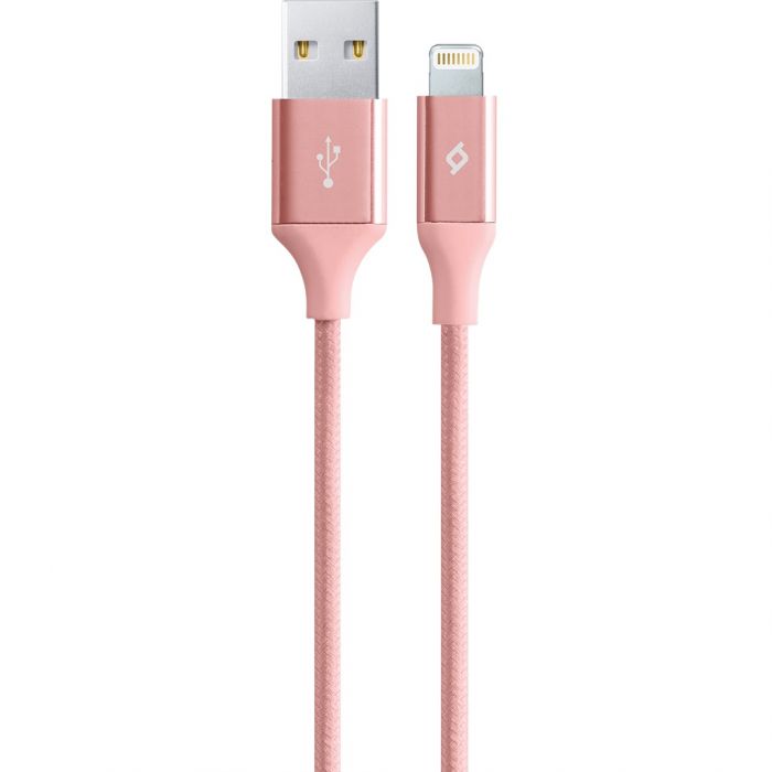 Кабель Ttec (2DK16RA) USB - Lightning, AlumiCable, 1.2м, Rose Gold