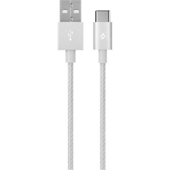 Кабель Ttec (2DK18G) USB - Type-C, AlumiCable, 1.2м, Silver