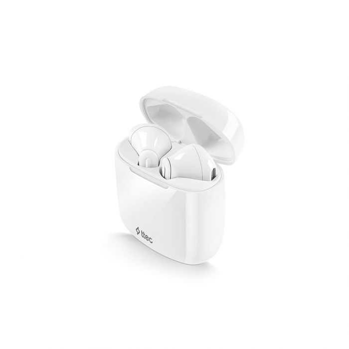 Bluetooth-гарнітура Ttec AirBeat LiteTrue Wireless Headsets White (2KM129B)