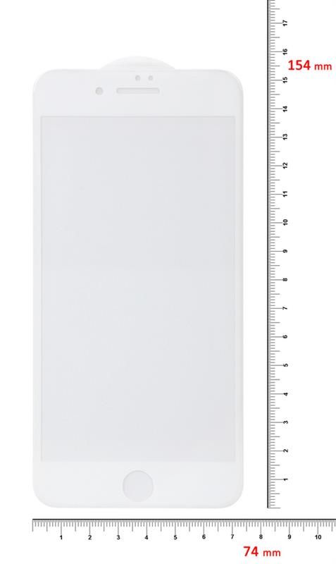 Захисне скло BeCover для Apple iPhone 7 Plus/8 Plus 3D White