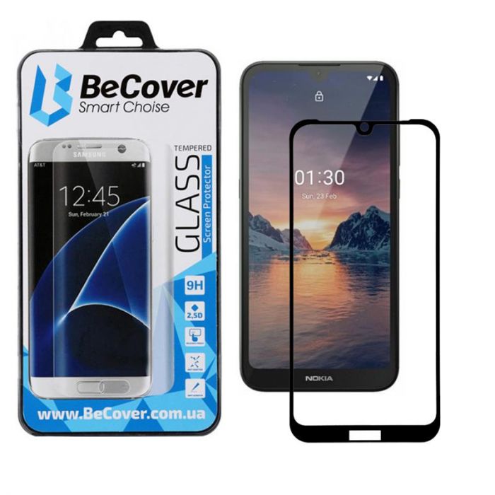 Захисне скло BeCover для Nokia 1.3 Black (705100)