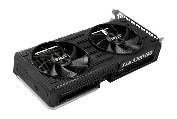 Відеокарта GF RTX 3060 Ti 8GB GDDR6 Dual OC V1 Palit (NE6306TS19P2-190AD) (LHR)