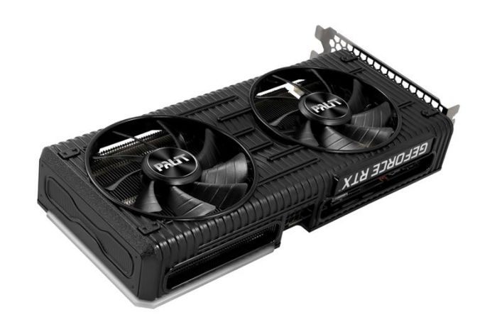 Відеокарта GF RTX 3060 Ti 8GB GDDR6 Dual V1 Palit (NE6306T019P2-190AD) (LHR)