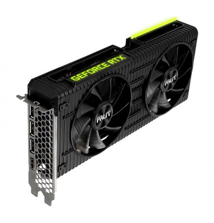 Відеокарта GF RTX 3060 Ti 8GB GDDR6 Dual V1 Palit (NE6306T019P2-190AD) (LHR)