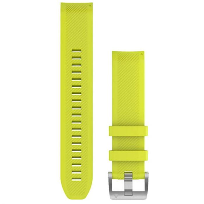 Ремінець Garmin QuickFit 22mm для Garmin Marq Amp Yellow Silicone (010-12738-16)