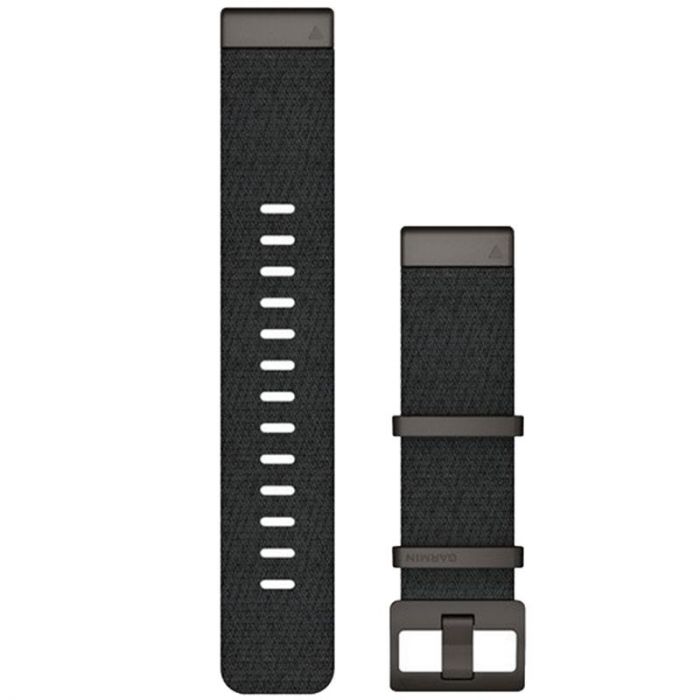 Ремінець Garmin QuickFit 22mm для Garmin Marq Black Jacquard Weave Nylon (010-12738-21)