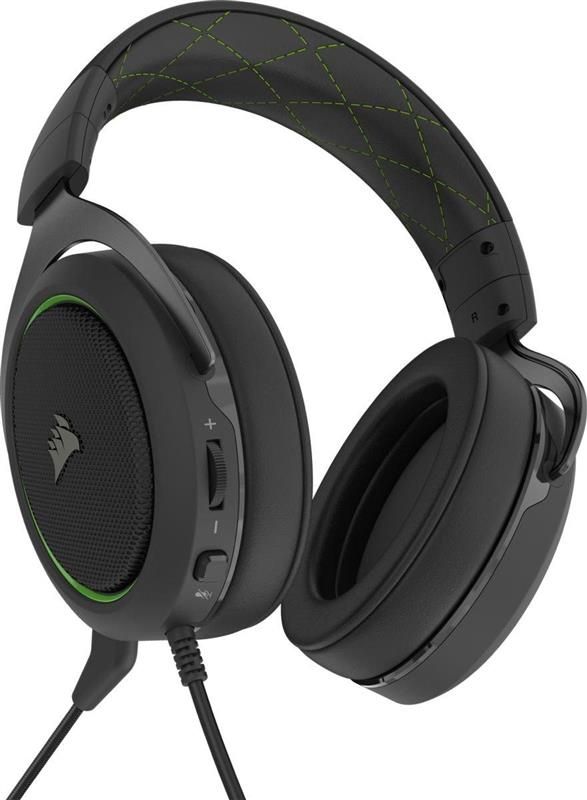 Гарнiтура Corsair HS50 Pro Stereo Gaming Headset Green (CA-9011216-EU)