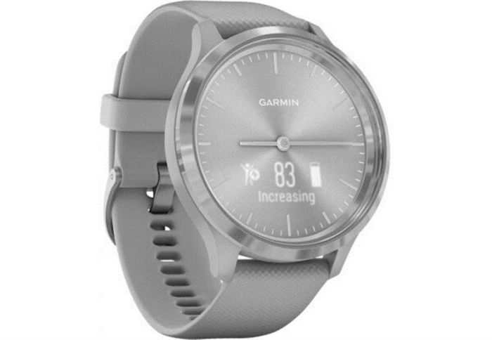 Смарт-годинник Garmin Vivomove 3 Sport Grey-Silver Silicone (010-02239-20)