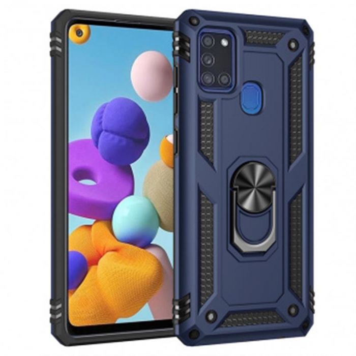 Чохол-накладка BeCover Military для Samsung Galaxy A21s SM-A217 Blue (705566)