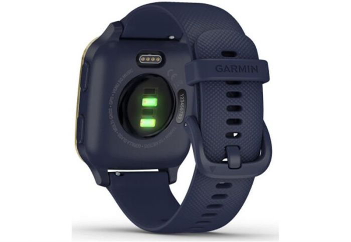 Смарт-годинник Garmin Venu Sq Music Navy/Light Gold (010-02426-12)