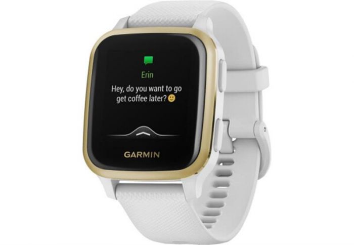 Смарт-годинник Garmin Venu Sq White/Light Gold (010-02427-11)