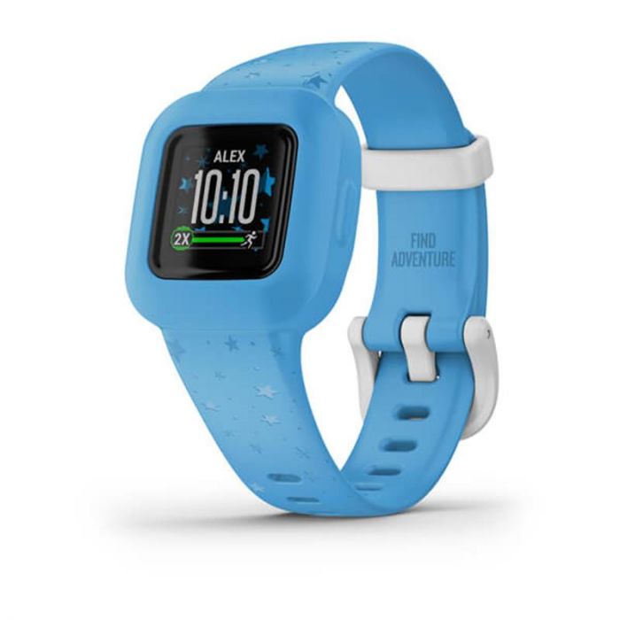 Дитячий фітнес-браслет Garmin Vivofit Jr 3 Blue Stars (010-02441-02)