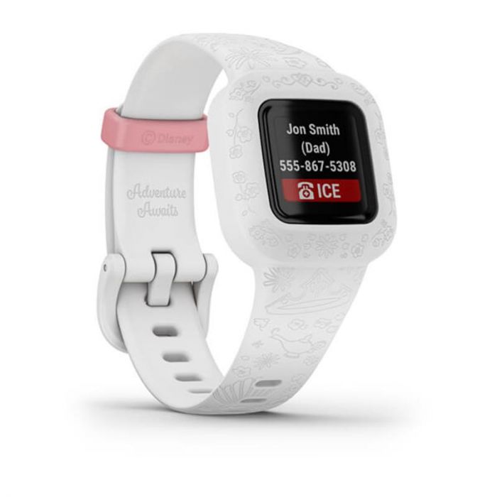 Дитячий фітнес-браслет Garmin Vivofit Jr 3 Disney Princess (010-02441-12)