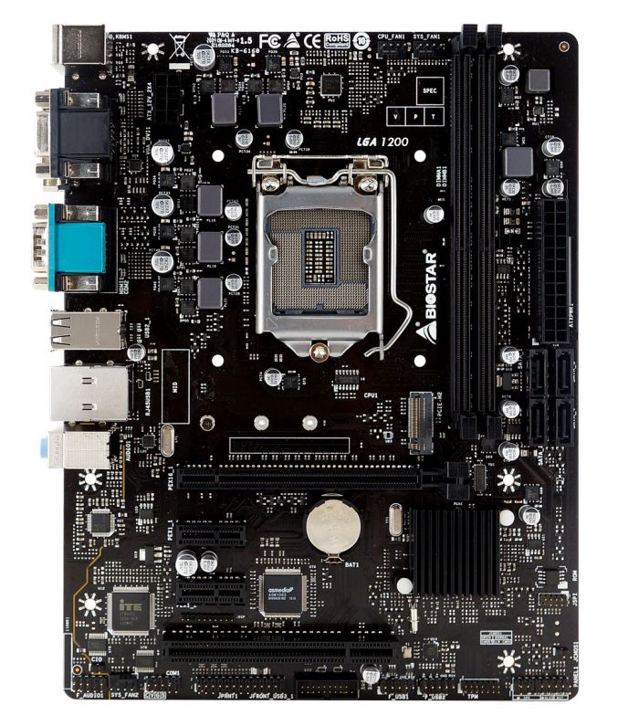 Материнська плата Biostar H410MHG Socket 1200