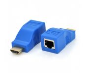Адаптер Voltronic (YT-SCPE HDMI-30m720P/14662) HDMI-RJ-45 Blue