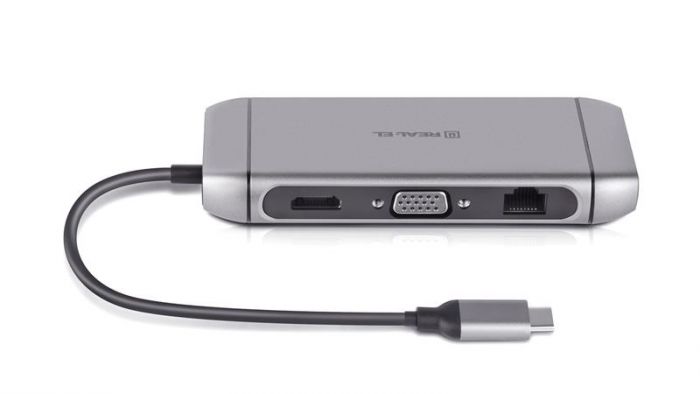 USB-хаб REAL-EL CQ-900 3 ports