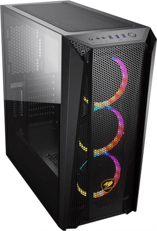 Корпус Cougar MX660 Mesh RGB Black без БЖ