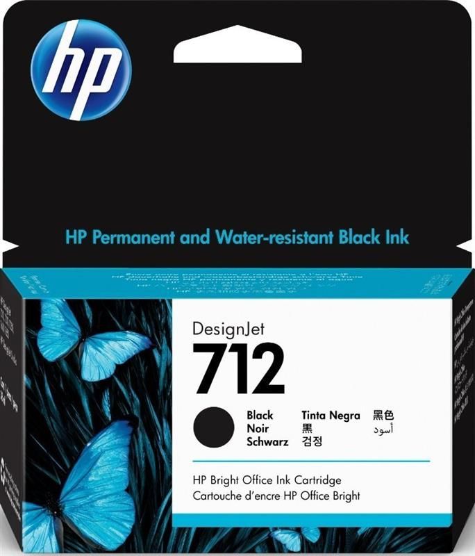 Картридж HP №712 DJ Т230/Т630 (3ED70A) Black 38ml