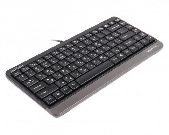 Клавіатура A4Tech FK11 Ukr Grey USB