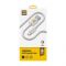 Кабель Luxe Cube USB-Lightning, 3А, 1м, білий (7775557575228)