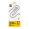 Кабель Luxe Cube USB-microUSB, 3А, 1м, білий (7775557575273)