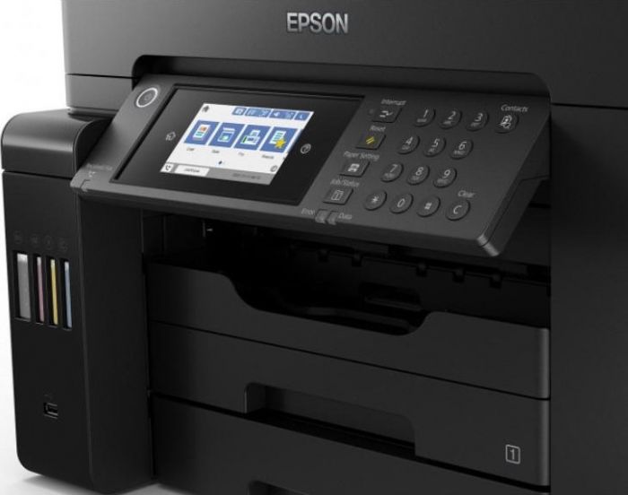 Багатофункційний пристрій А3 кол. Epson L15160 Фабрика друку з WI-FI (C11CH71404)