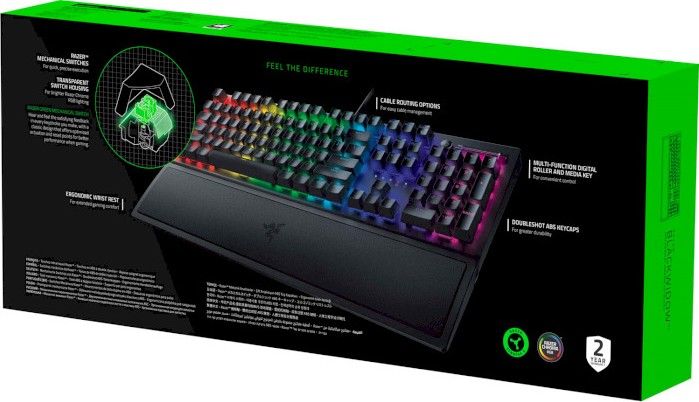 Клавіатура Razer BlackWidow V3 Black (RZ03-03540800-R3R1)