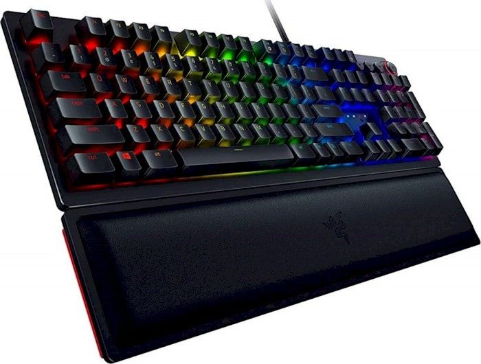 Клавіатура Razer Huntsman Elite Clicky Optical switch RU Black (RZ03-01870700-R3R1) USB