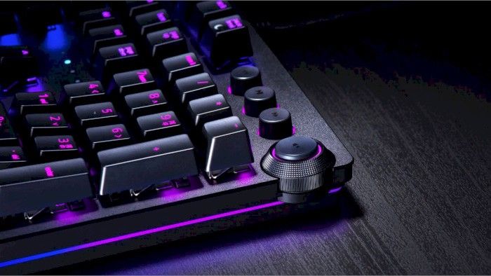 Клавіатура Razer Huntsman Elite Clicky Optical switch RU Black (RZ03-01870700-R3R1) USB