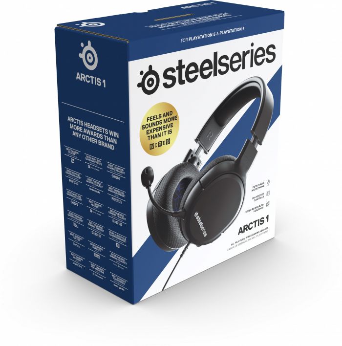 Гарнітура SteelSeries Arctis for PS5 Black (61425)
