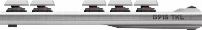 Клавiатура бездротова Logitech G915 Gaming TKL Tenkeyless LightSpeed Wireless RGB Mechanical White (920-009664)