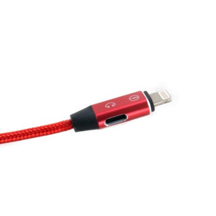 Кабель Extradigital USB-Lightning, 1м Red (KBU1772)