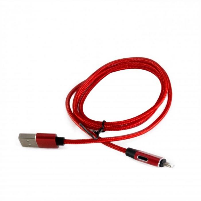 Кабель Extradigital USB-Lightning, 1м Red (KBU1772)