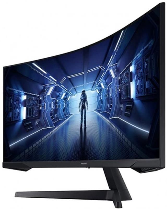 Монiтор Samsung 34" Odyssey G5 (LC34G55TWWIXCI) VA Black Curved