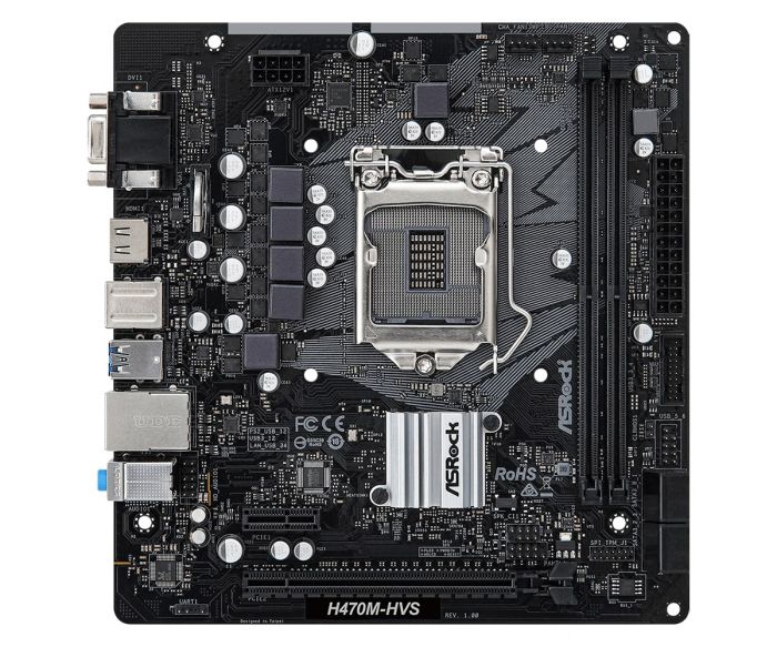 Материнська плата ASRock H470M-HVS Socket 1200