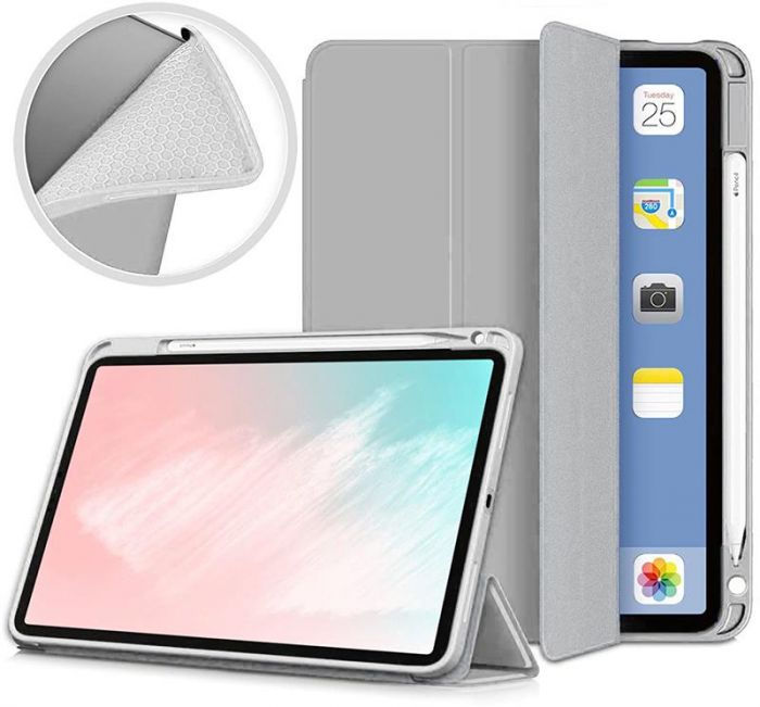 Чохол-книжка BeCover Direct Charge Pen для Apple iPad Air 10.9 (2020) Gray (705530)