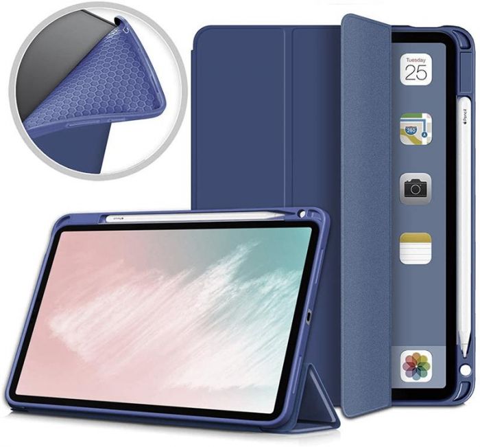 Чохол-книжка BeCover Direct Charge Pen для Apple iPad Air 10.9 (2020) Deep Blue (705527)