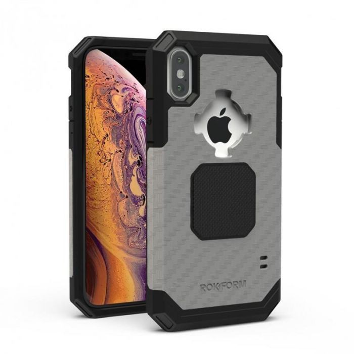 Чохол-накладка Rokform Rugged для Apple iPhone X/XS Gun Metal (303743P)