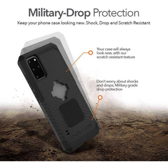 Чохол-накладка Rokform Rugged для Samsung Galaxy S20+ SM-G985 Black (306401P)