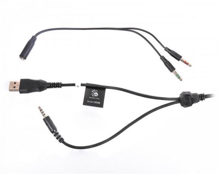 Гарнітура Bloody G200 Black/Red