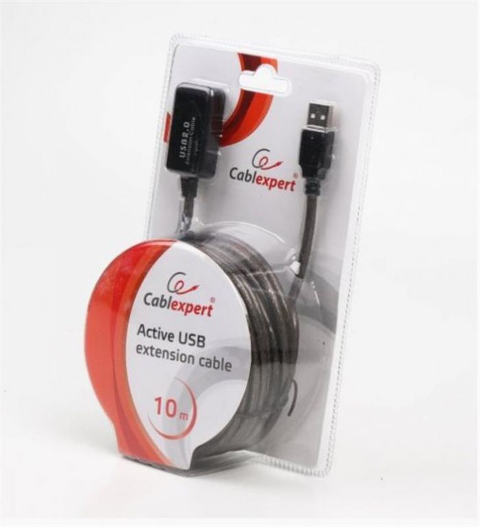 Кабель Cablexpert UAE-01-10M активний подовжувач USB, 10м