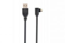 Кабель Cablexpert (CC-USB2-AMmDM90-6) USB2.0 A - USB В, 1.8 м, преміум, чорний