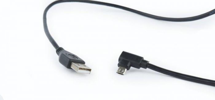 Кабель Cablexpert USB - micro USB V 2.0 (M/M), 1.8 м, преміум, чорний (CC-USB2-AMmDM90-6)