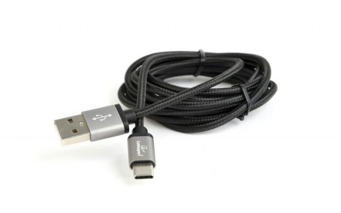 Кабель Cablexpert (CCB-mUSB2B-AMLM-6) USB 2.0 - Lightning, 1.8м, чорний