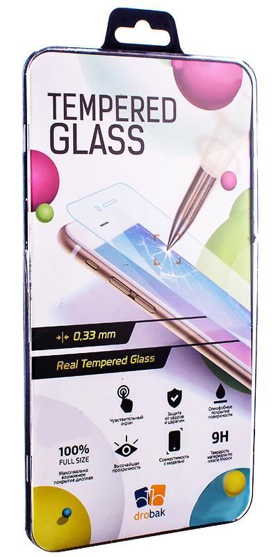 Захисне скло Drobak Tempered Glass для Apple iPhone 12 Mini Black (232388)