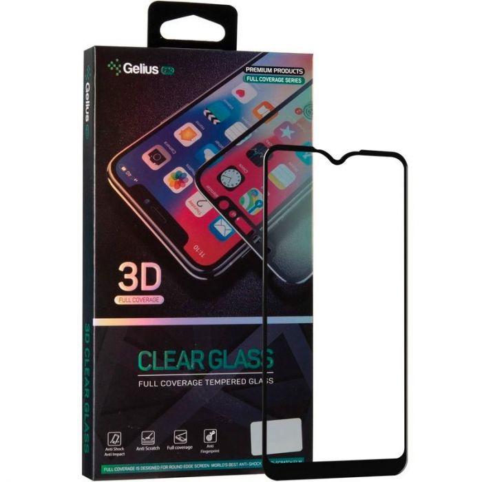 Захисне скло Gelius Pro 3D для Samsung Galaxy A01 SM-A015 Black (2099900780387)