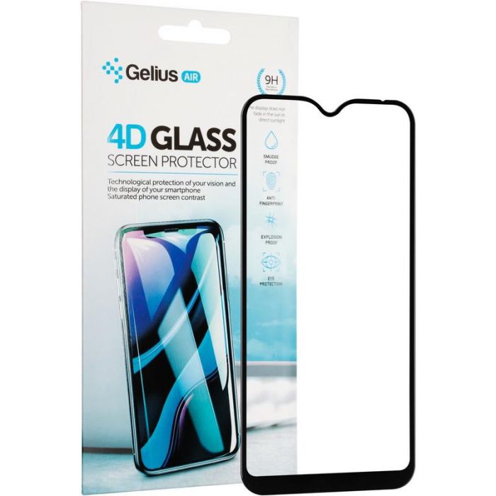 Захисне скло Gelius Pro 4D для Samsung Galaxy A01 SM-A015 Black (2099900793134)