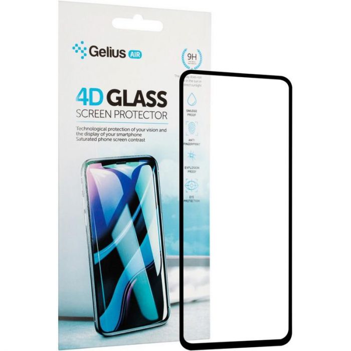 Захисне скло Gelius Pro 4D для Xiaomi Redmi K30 Black (2099900819551)